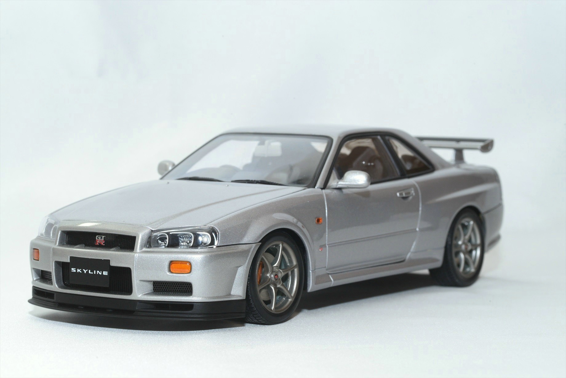 1/18 オートアート⭐️日産スカイラインＲ34 GT−Ｒ✨2001TESTカー 