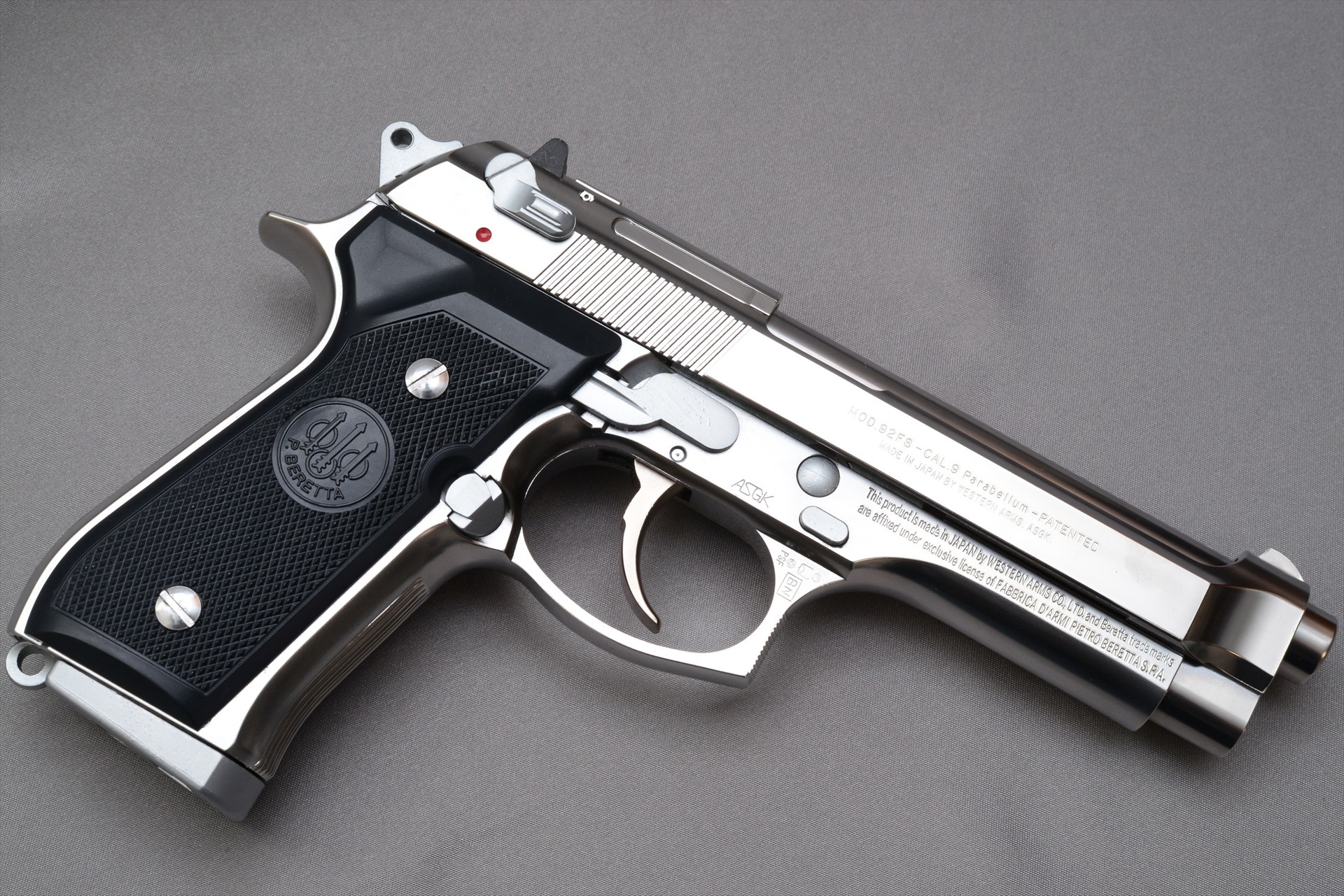 WA ベレッタM92FS INOX ①: 銀の備忘録